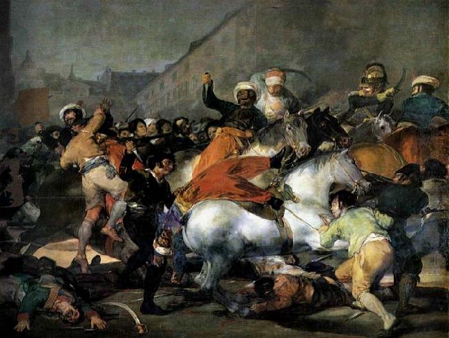 Francisco de goya y Lucientes The Second of May, 1808 oil painting image